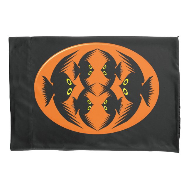Housse D'oreillers Halloween Crows Pilcase (devant)