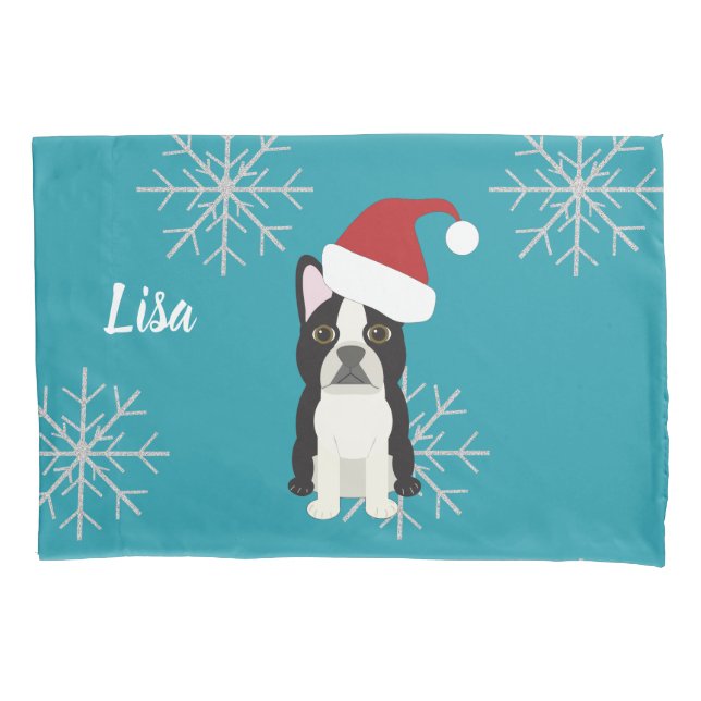 Housse D'oreillers Happy Howlidays (devant)