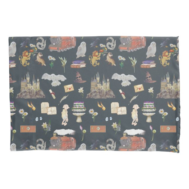 Housse D'oreillers HARRY POTTER™ | Motif icônes (devant)