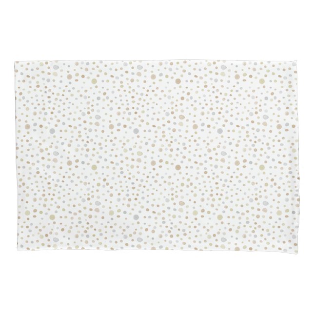 Housse D'oreillers Hattie Confetti Aquarelle Points Pillowcase (devant)