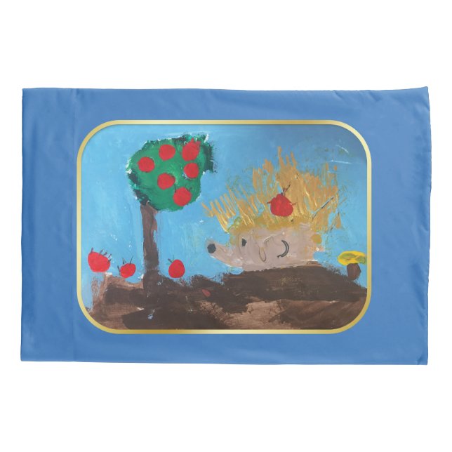 Housse D'oreillers Hedgehog (Dos)
