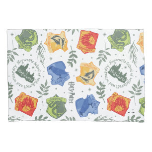 Housse D'oreillers Hérbologie magique HOGWARTS™ Maisons Motif