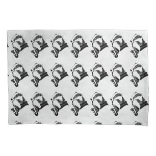 Housse D'oreillers Hip Musician Badger Saxophone personnalisable