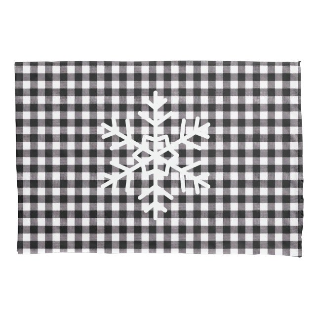 Housse D'oreillers Holiday Buffalo Plaid Pillowcase (devant)