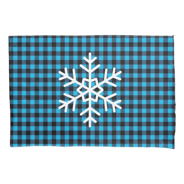 Housse D'oreillers Holiday Buffalo Plaid Pillowcase (devant)