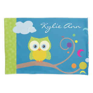 Housse D'oreillers Hoot Owl Woodland Animal Wildlife
