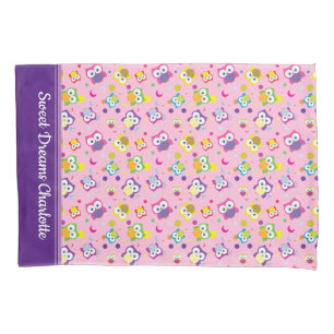 Housse D'oreillers Hoot Owl Woodland Wild Animal