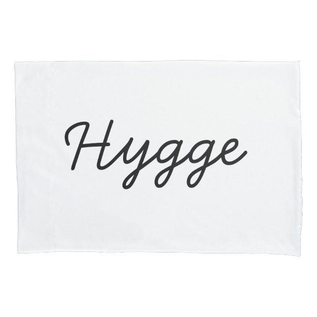 Housse D'oreillers Hygge Black Elegant (devant)