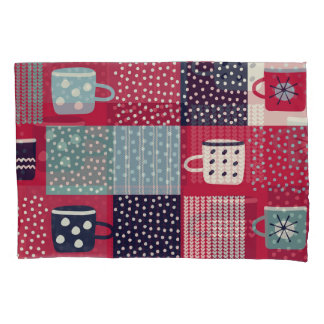 Housse D'oreillers Hygge scandinave : Mélange Motif rustique