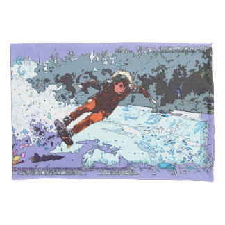 Housse D'oreillers I Live To Race - Skateboard Racing Pillowcase