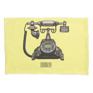 Housse D'oreillers Illustration de dessin téléphonique