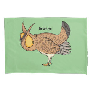 Housse D'oreillers Illustration de la bande dessinée de poulet de pra