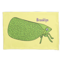Illustration de l'insecte de la trémie verte mûre