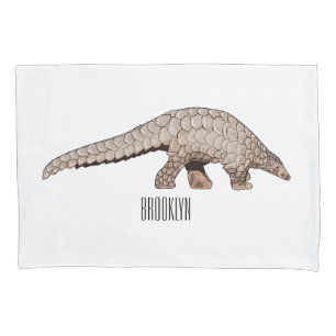 Housse D'oreillers Illustration de Pangolin