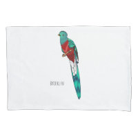 Illustration d'oiseau de quetzal resplendissant
