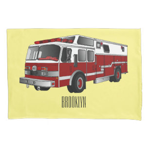 Housse D'oreillers Illustration du moteur à incendie