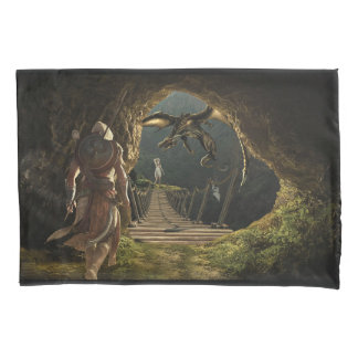 Housse D'oreillers Imaginaire Dragon et dragonslayer