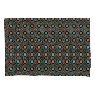 HOUSSE D'OREILLERS IMPRIMANTE DE SONGKET TRADITIONNELLE