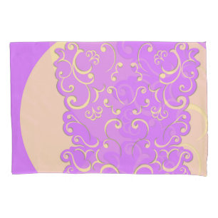 Housse D'oreillers Ivory et Lilac réversible
