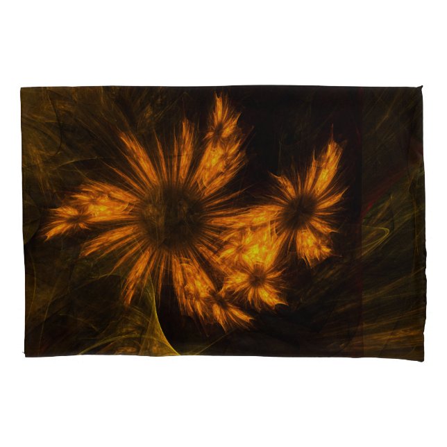 Housse D'oreillers Jardin mystique Art Abstrait (devant)