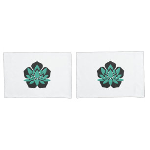 Housse D'oreillers Jeu de Pilotes Lotus Flower