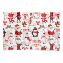 Joli Motif de caricatures de Noël