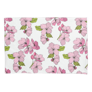 Housse D'oreillers Joli rose floral jolies couleurs Boho belle