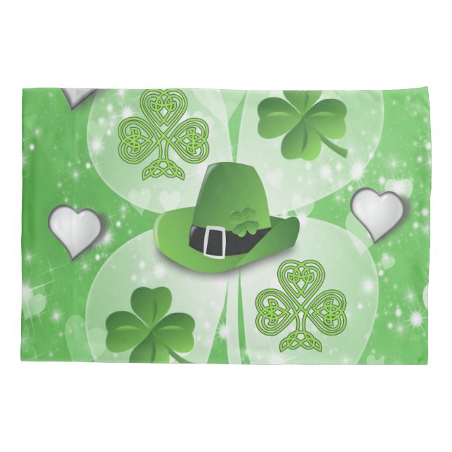 Housse D'oreillers Journée de la Saint-Patrick, Coque coussin (Dos)