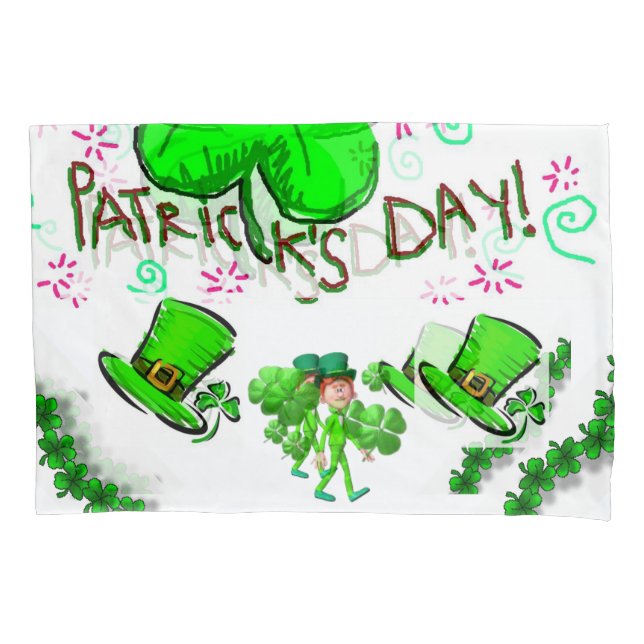 Housse D'oreillers Journée de la Saint-Patrick, Coque coussin (devant)