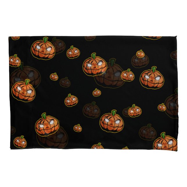 Housse D'oreillers Joyeux Halloween (devant)