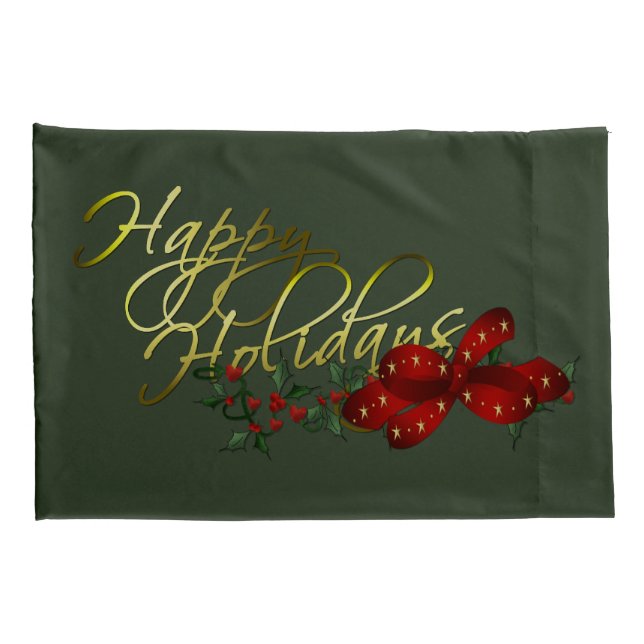 Housse D'oreillers Joyeux Noël (Dos-Droit)