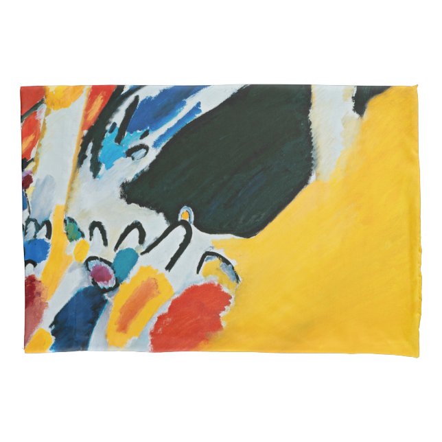 Housse D'oreillers Kandinski Impression III Concert Peinture Abstrait (devant)