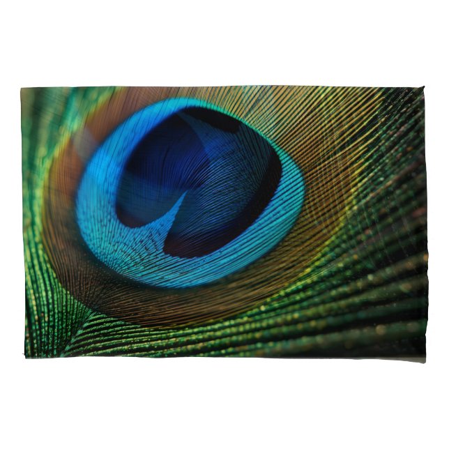 Housse D'oreillers Le bijou de Peacock (devant-gauche)