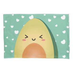 Housse D'oreillers Les avocats assortis mignons de couples drôles