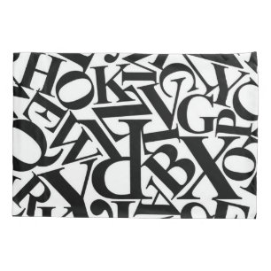 Housse D'oreillers Lettres alphabétiques