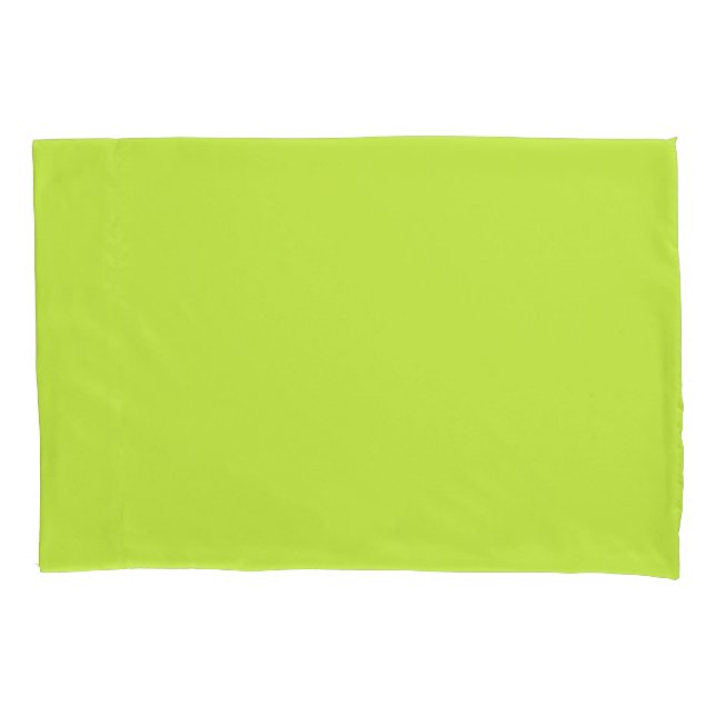 Housse D'oreillers Lime Vert simple taille Coussin Coque (devant)