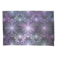 Lit de fleurs Art Fractal Abstrait tendance brilla