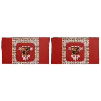 Housse D'oreillers Literie vintage Design4u
