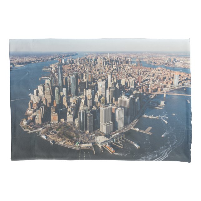 Housse D'oreillers Littoral | Manhattan, New York (devant)