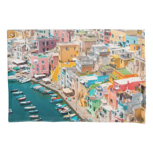 Housse D'oreillers Littoral | Naples Italie (devant)
