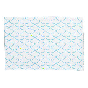 Housse D'oreillers Love Coussin Coque avec Coeurs - Choisir les coule