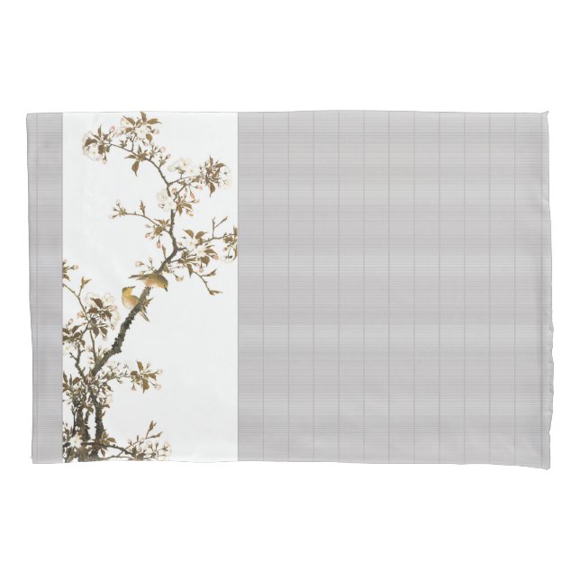 Housse D'oreillers Love Love Bridsong Spring Nature World (devant)