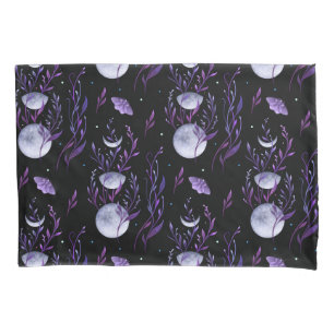 Housse D'oreillers Lune et mauve Moth Pillowcase