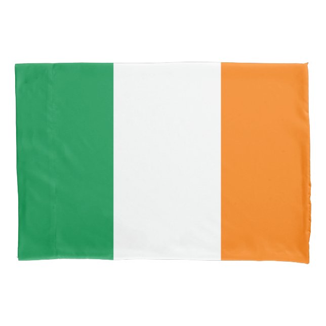 Housse D'oreillers Manche pour oreiller drapeau irlandais pour Irland (devant)