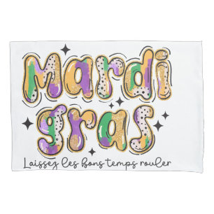 Housse D'oreillers Mardi Gras Laissez Les Bons Temps Rouler