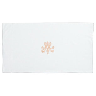 Housse D'oreillers Marie Antoinette - monogramme - Royal Monogram