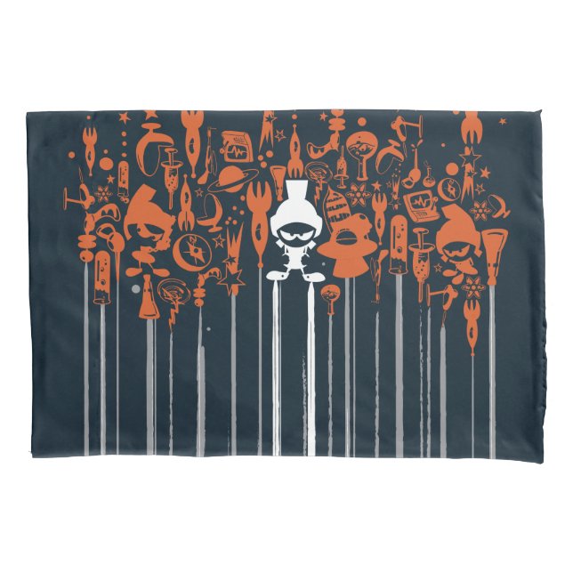 Housse D'oreillers MARVIN THE MARTIAN™ Armes de destruction massive (devant)