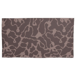 Housse D'oreillers Mauve Abstrait