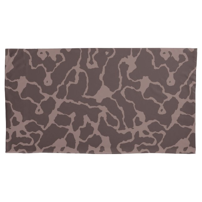 Housse D'oreillers Mauve Abstrait (devant-gauche)