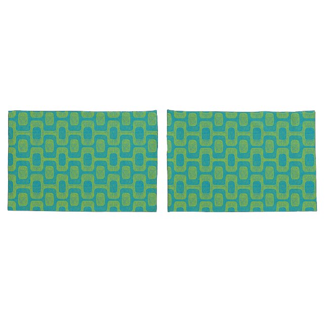 Housse D'oreillers Mid-Century Artiste moderne dessiné coque coussin (Dos-Set)